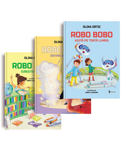 Pachet Robo Bobo 4  din colectia Autor Olina Ortiz - Editura Univers®