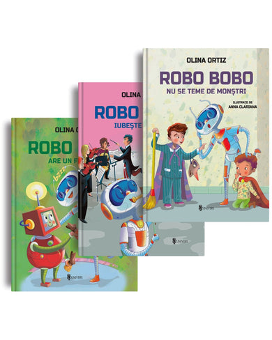 Pachet Robo Bobo 5  din colectia Autor Olina Ortiz - Editura Univers®
