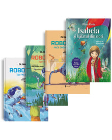 Pachet Robo Bobo și Isabela – 4 cărți de Olina Ortiz pentru copii