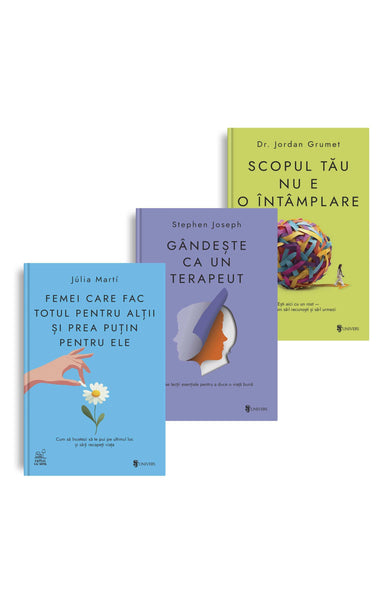 Pachet Terapie la tine acasă  din colectia Pachete de cărți - Editura Univers®