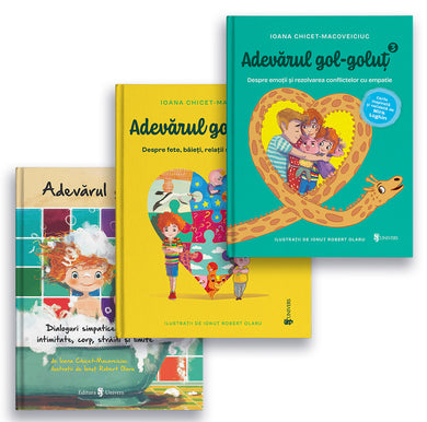 Pachet Adevărul Gol-Goluț vol. 1 + 2 + 3  din colectia Unicorn - Editura Univers®