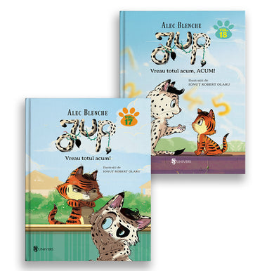 Pachet Jup vol. 17 și 18 (Vreau totul acum ... ACUM!)  din colectia Unicorn - Editura Univers®