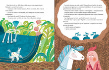 Pagini din interiorul cărții Rădăcină de răbdare. Pățaniile lui Bob Zăbavă de Olina Ortiz — ilustrații pentru copii