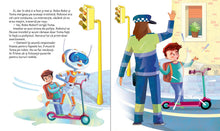 Robo Bobo se ascunde de poliție, ilustrație din volumul 11