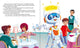 Robo Bobo cu oglinzi retrovizoare la restaurant, studiind deserturile – ilustrație din vol. 8