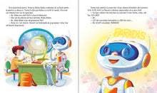 Robo Bobo N-are chef vol.7, robotul calculează și copilul își face temel, motivație școlară, Olina Ortiz, carte copii 3-6 ani