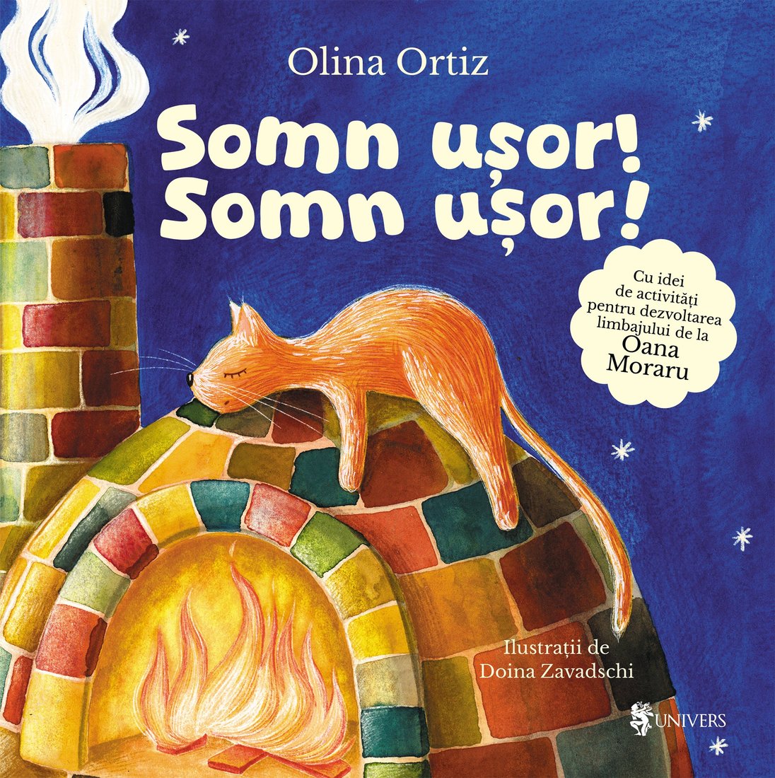 Coperta cărții Somn ușor de Olina Ortiz — carte ilustrată pentru copii