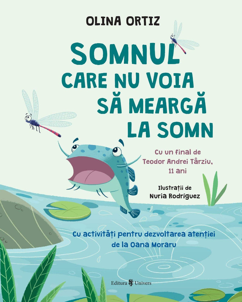 Somnul care nu voia să meargă la somn din colecția Cărți pentru copii 6-8 ani