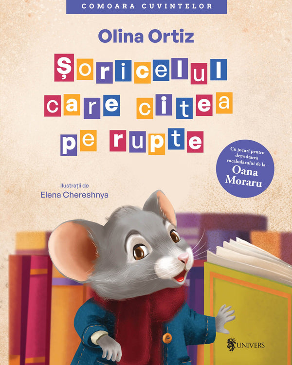 Coperta cărții «Șoricelul care citea pe rupte»