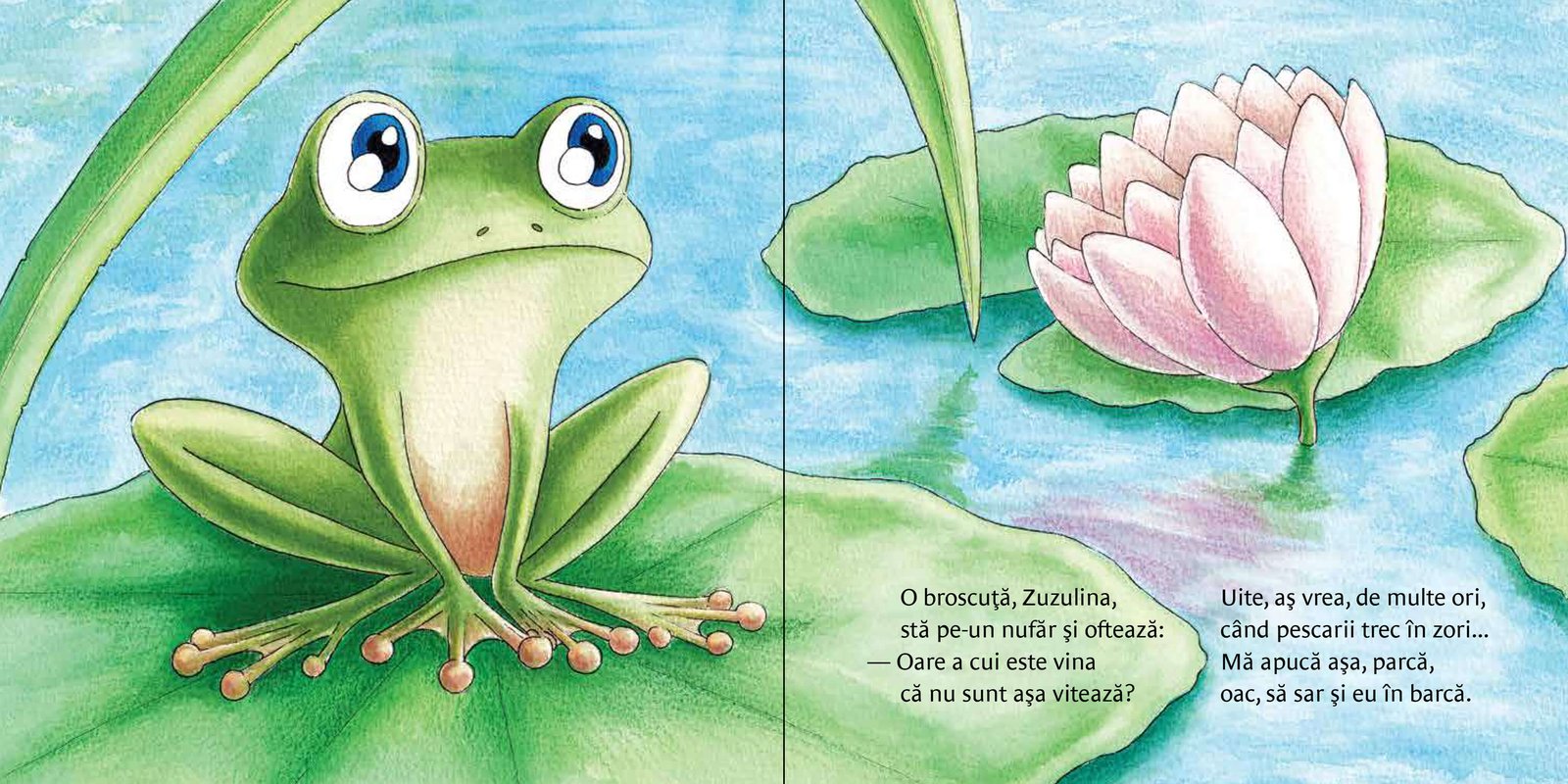 Zuzulina vrea în barcă | Editura Univers®