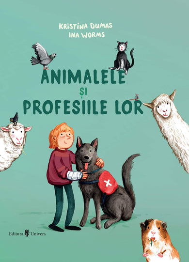 Animalele și profesiile lor  din colectia Ilustrator Ina Worms - Editura Univers®