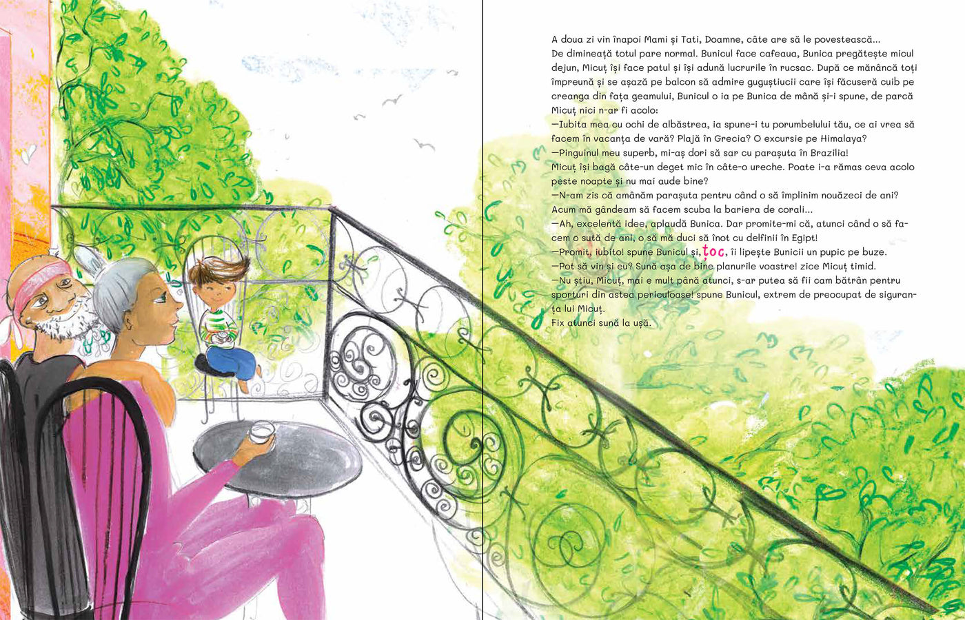 Bunica și Bunicul se poartă ciudat