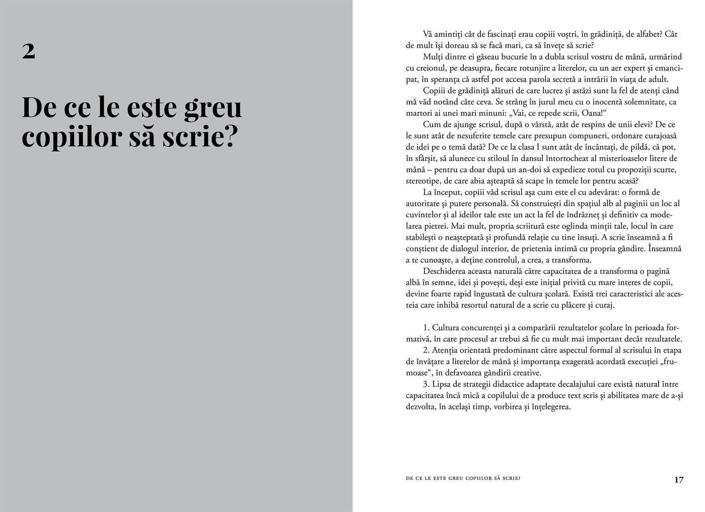 Copilul tău scrie