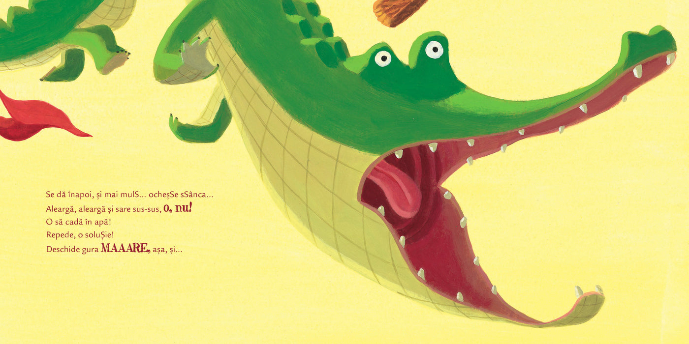 Crocodilul care se temea de apă