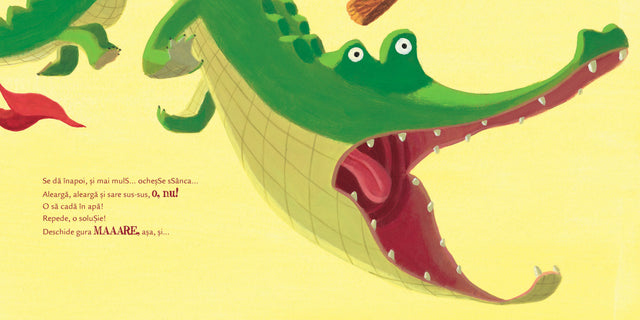 Crocodilul care se temea de apă