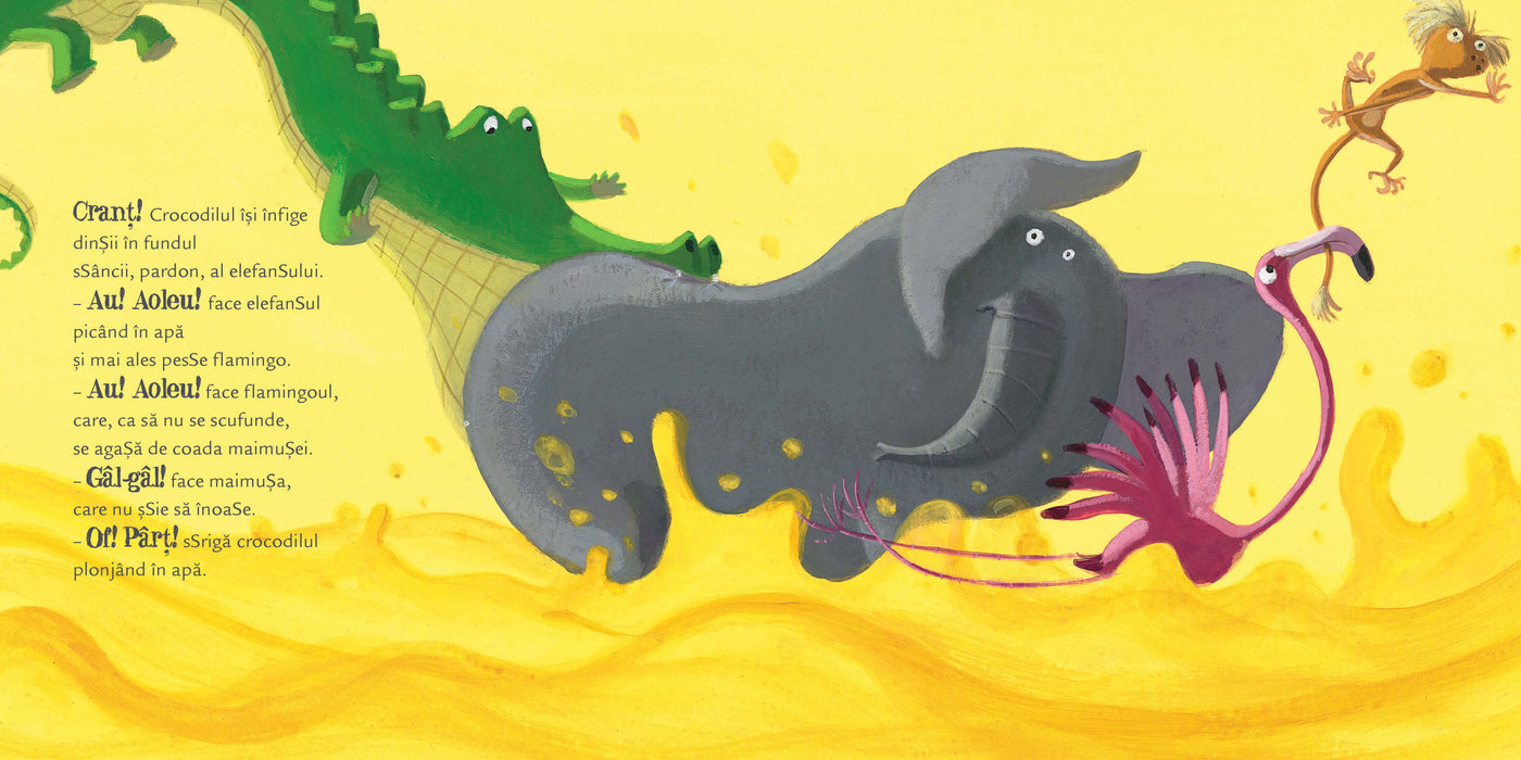 Crocodilul care se temea de apă