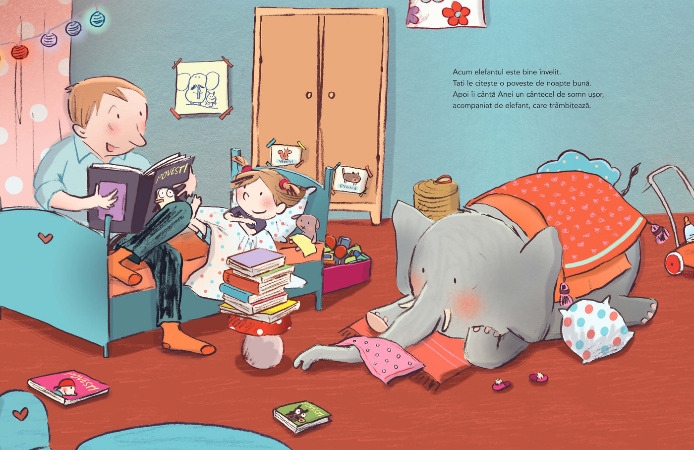 Elefantul meu nu vrea să se culce