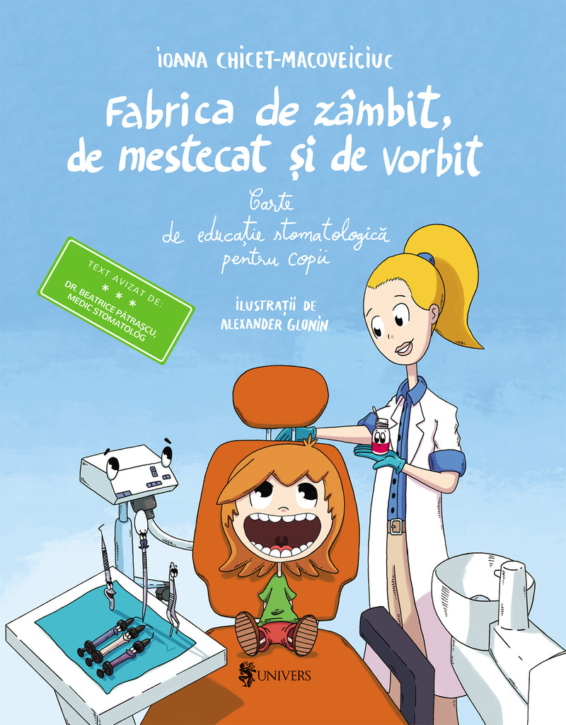 Fabrica de zâmbit, de mestecat și de vorbit din colecția Cărți pentru copii 6-8 ani