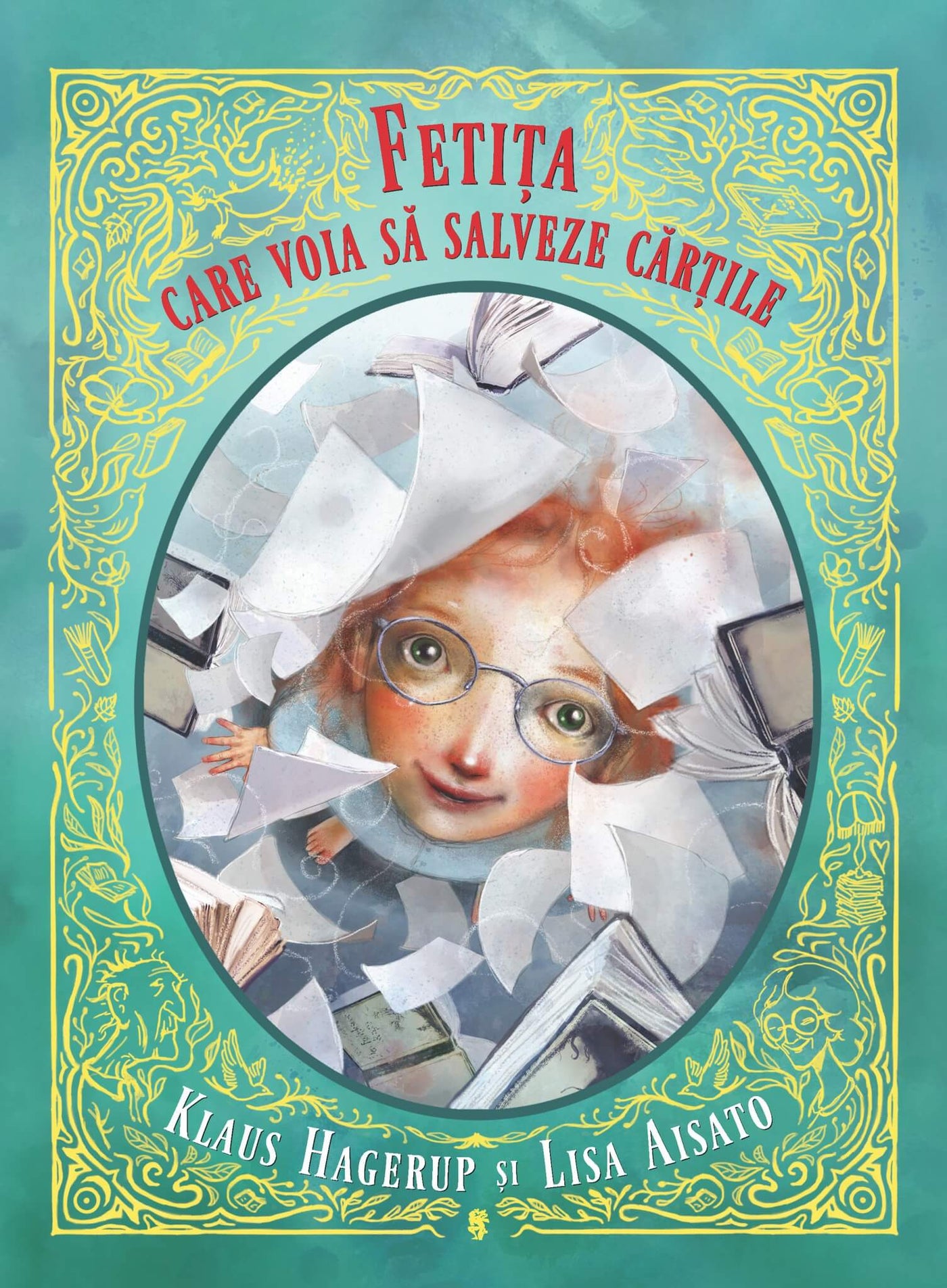 Fetița care voia să salveze cărțile