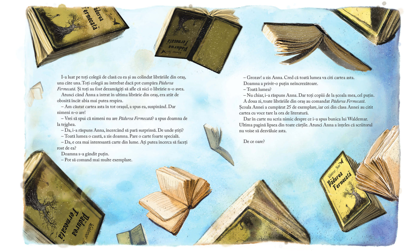 Fetița care voia să salveze cărțile