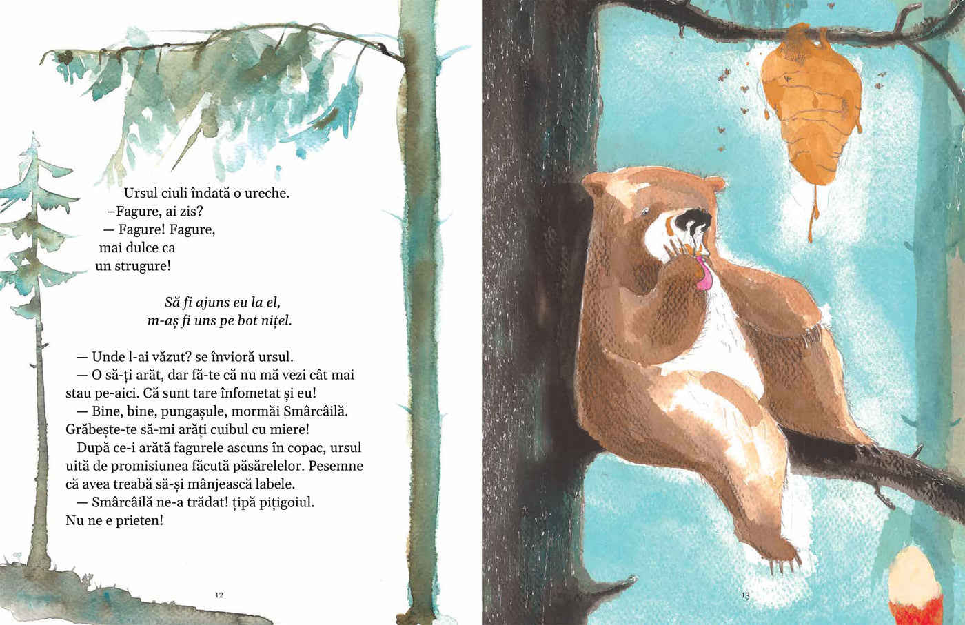 Hapciu Manciu, vulpoiul păcălit de furnici