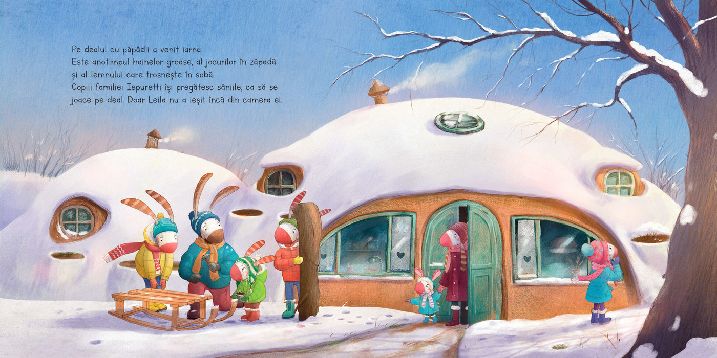 Familia Iepuretti. O zi de iarnă
