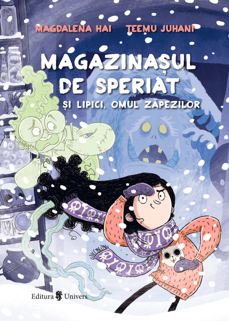 Magazinașul de speriat și Lipici, Omul zapezilor din colecția Cărți pentru copii 6-8 ani