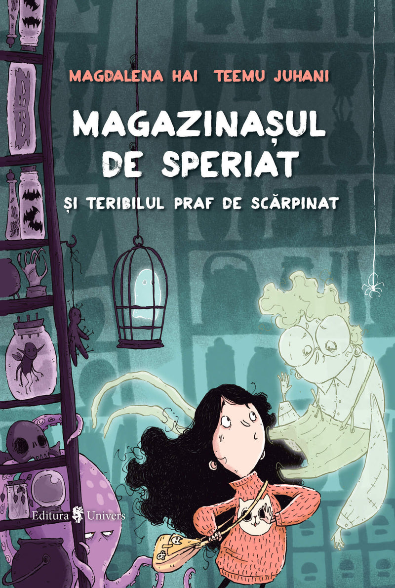 Magazinasul de speriat si teribilul praf de scarpinat din colecția Cărți pentru copii 6-8 ani