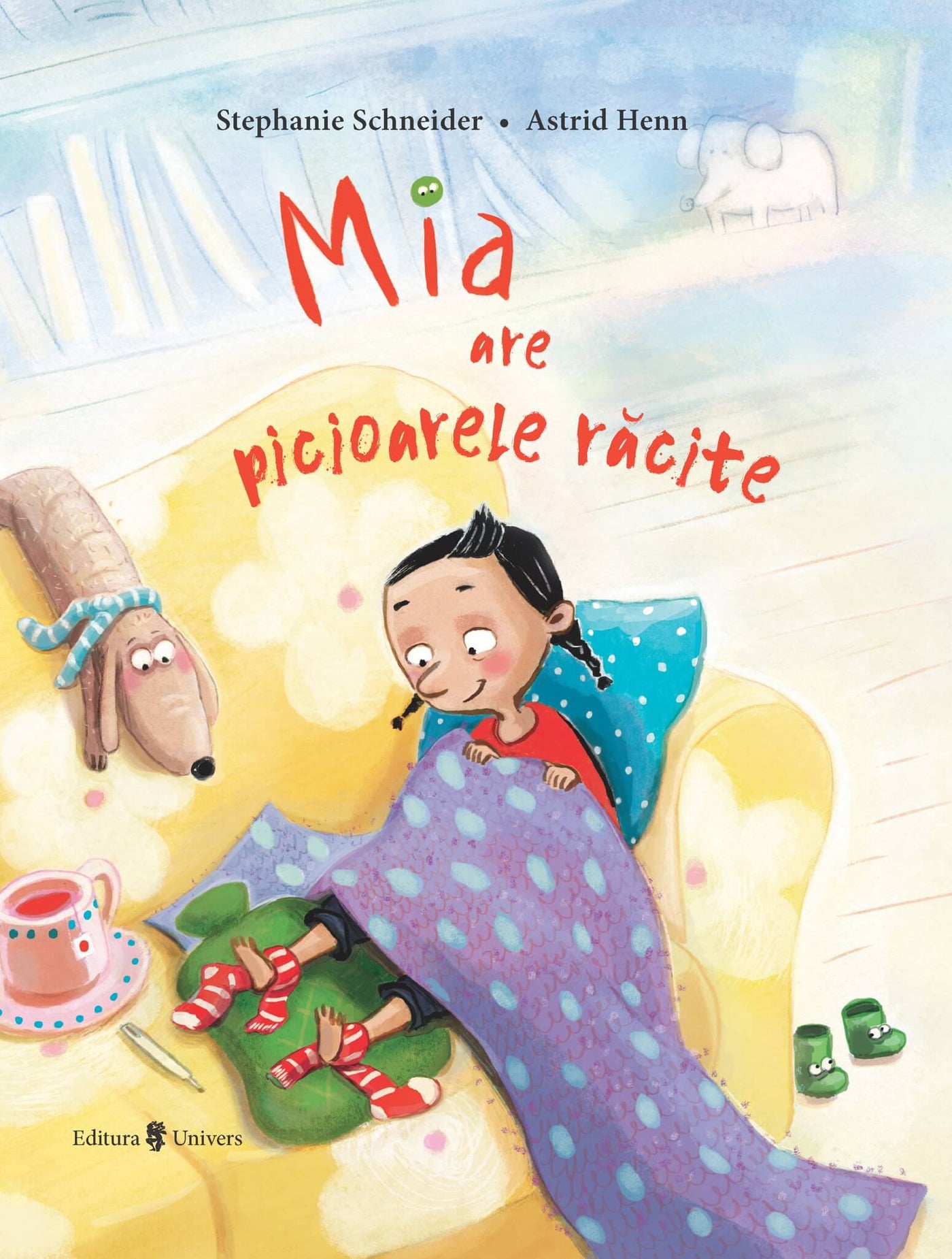 Mia are picioarele răcite