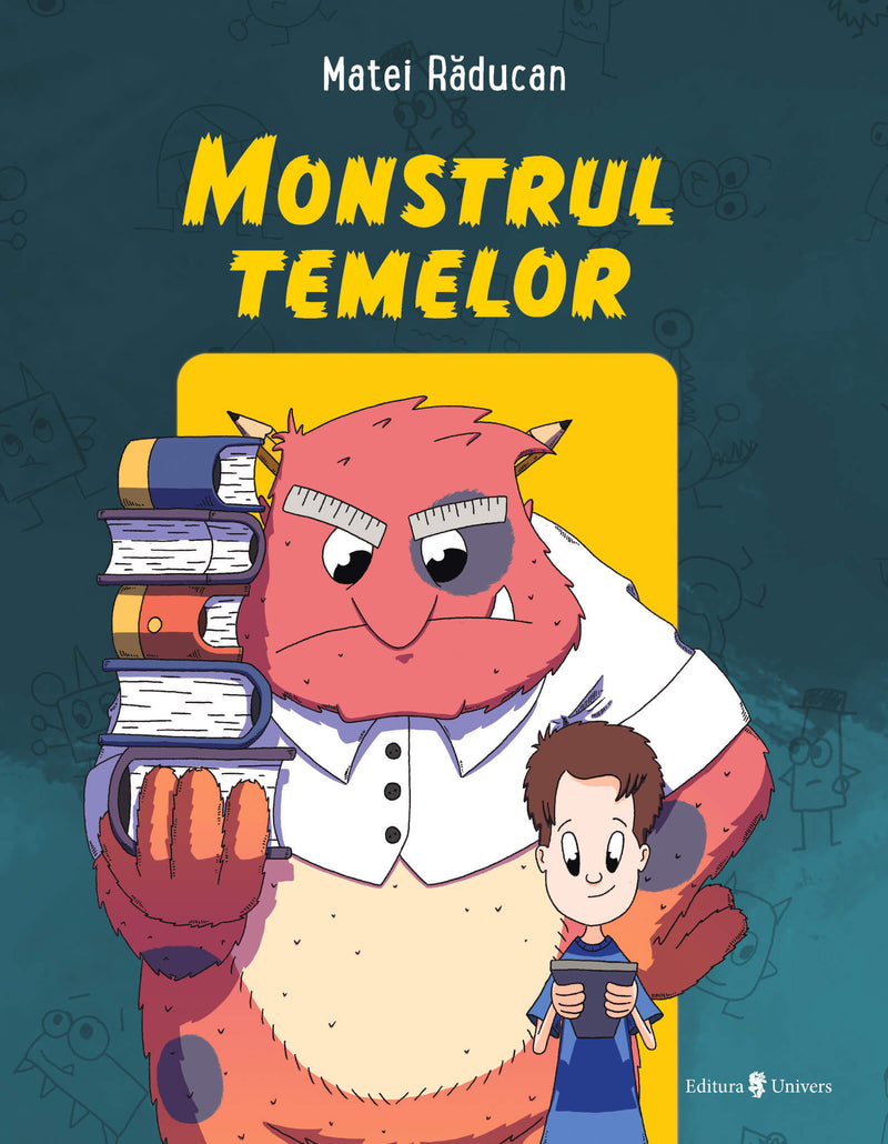 Monstrul temelor din colecția Cărți pentru copii 6-8 ani