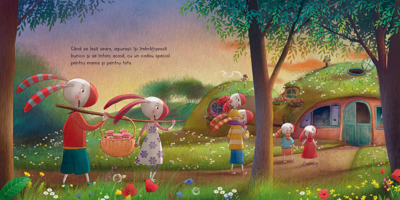 Familia Iepuretti. O zi de primăvară