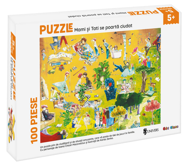 Puzzle - Mami şi tati se poartă ciudat din colecția Cărți pentru copii 6-8 ani