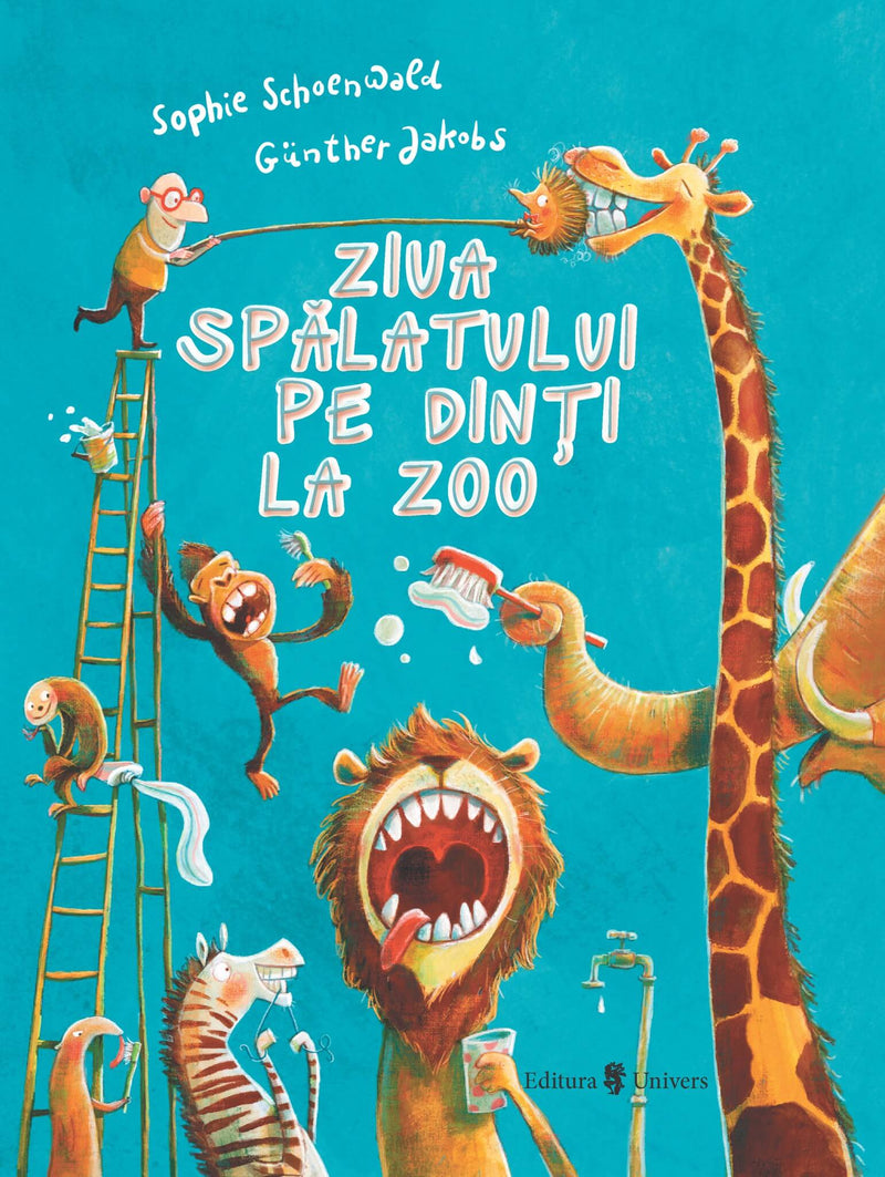 Ziua spălatului pe dinți la zoo din colecția Unicorn